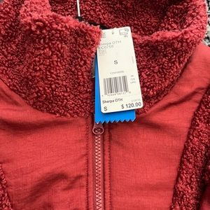 Adidas Sherpa OTH 1/2 Zip Pullover in Mystery